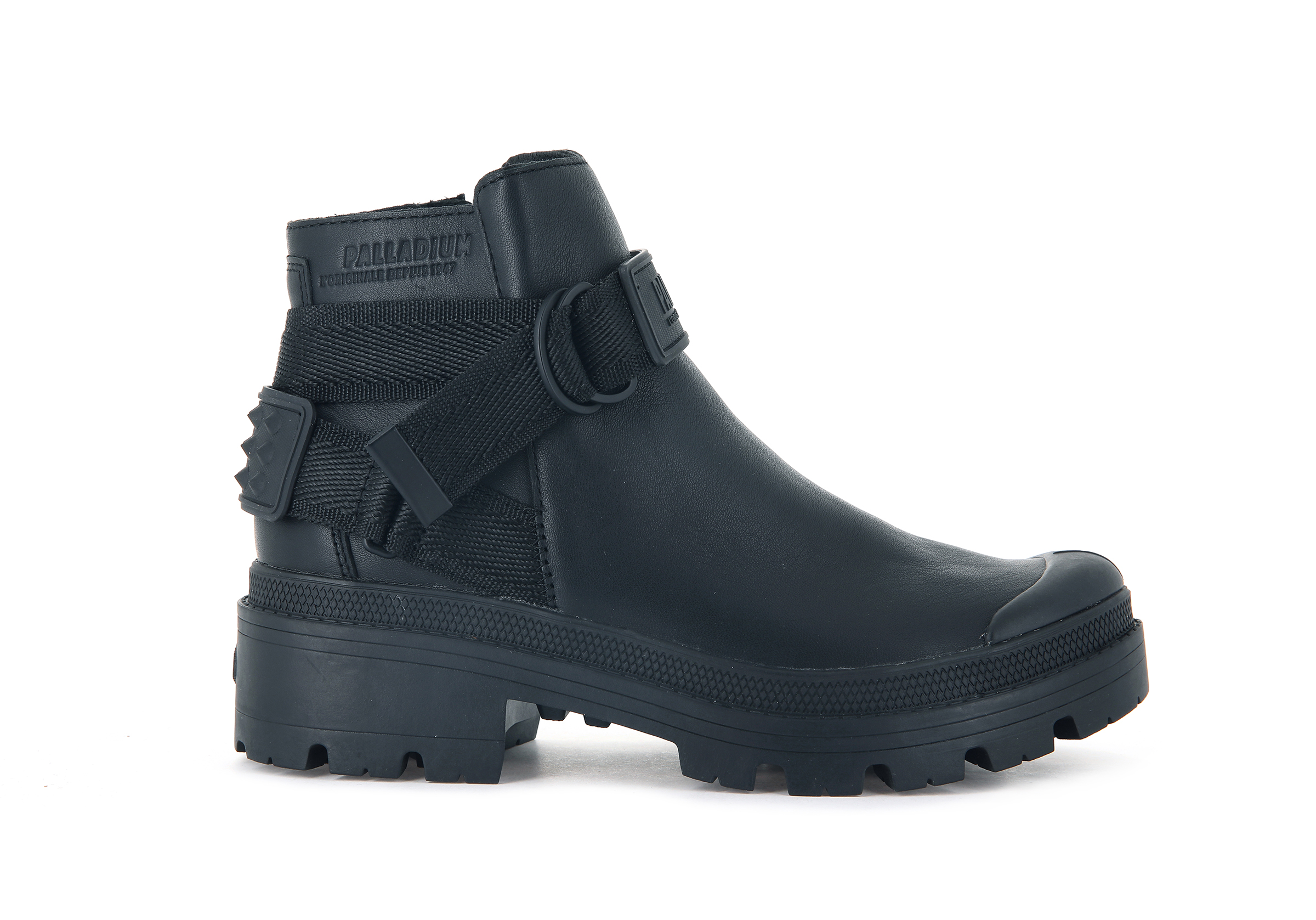 Palladium Boots Womens PALLABASE ROCKBOOT L BLACK/BLACK