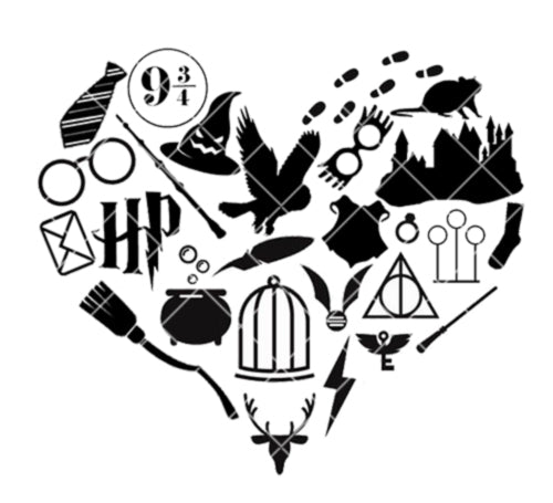 Download Wizarding Icon Heart SVG/PNG/EPS/JPG File - Snarky Crafter ...