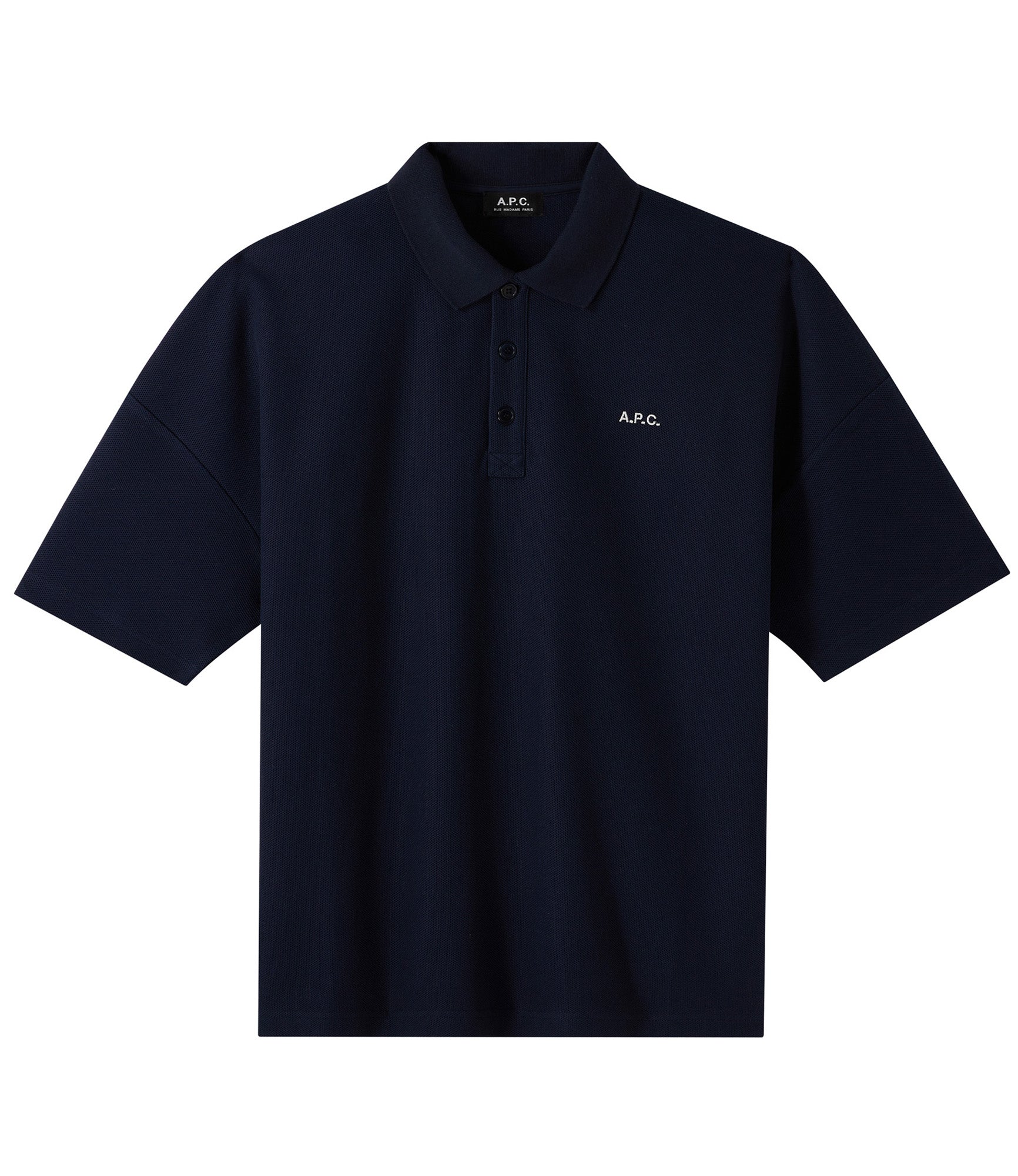 Antoine polo shirt | Loose-fit polo shirt in cotton piqué. | A.P.C ...