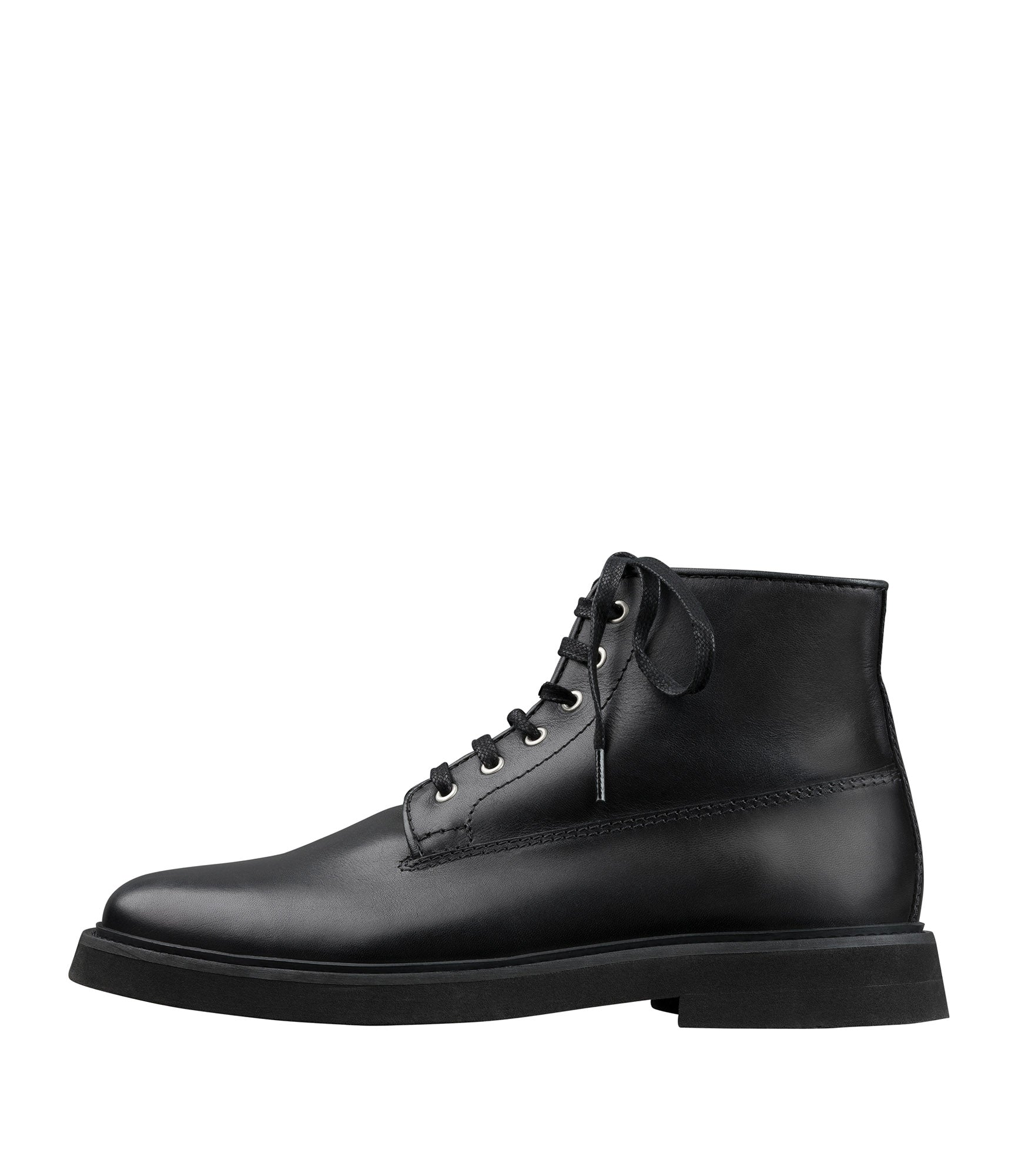 Gael ankle boots | Ankle boots with low-profile sole in smooth leather ...