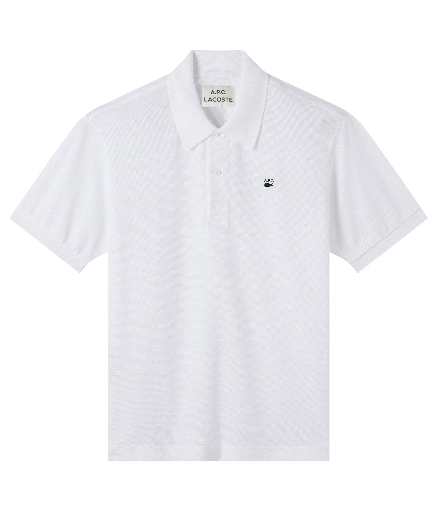 メンズ】 試着なし L APC X LACOSTE POLO SHIRT NAVY カテゴリー