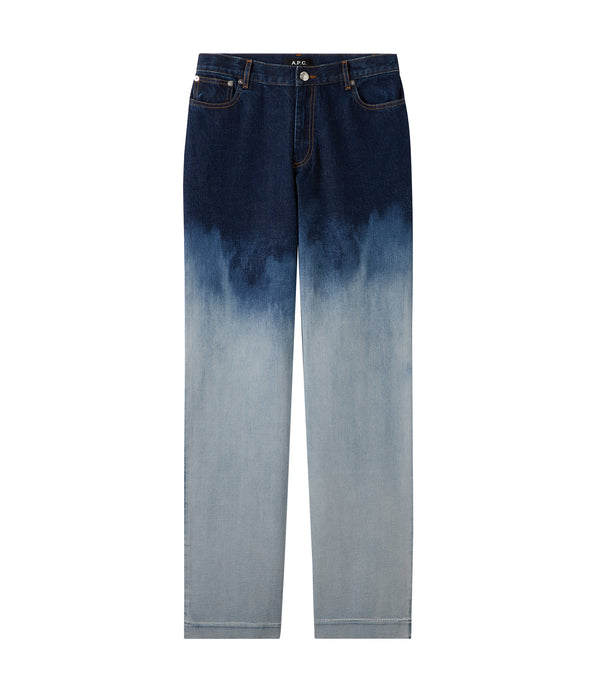 LONG STRAIGHT FOIL DENIM 26inch | clinvida.com.br