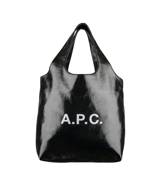 Ninon tote bag | Tote bag in metallised Vegan leather. | A.P.C.