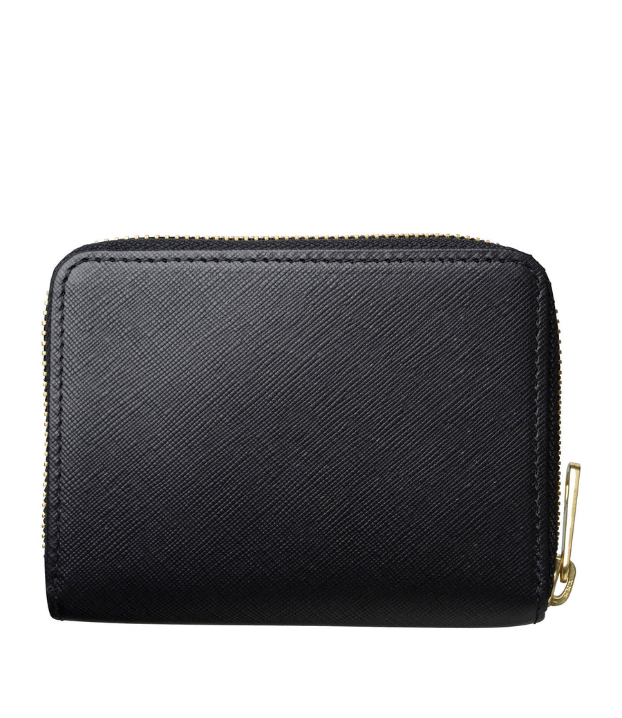 Emmanuelle compact wallet - Embossed leather - A.P.C. Accessories