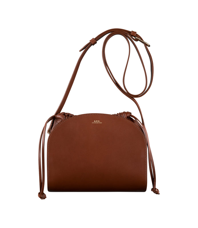 A.P.C. half moon mini bag, leather | A.P.C.