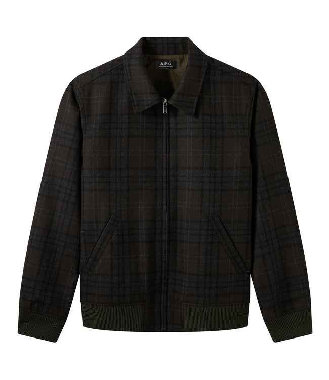 N.HOOLYWOOD CHECK SHIRT JACKET Sサイズ-