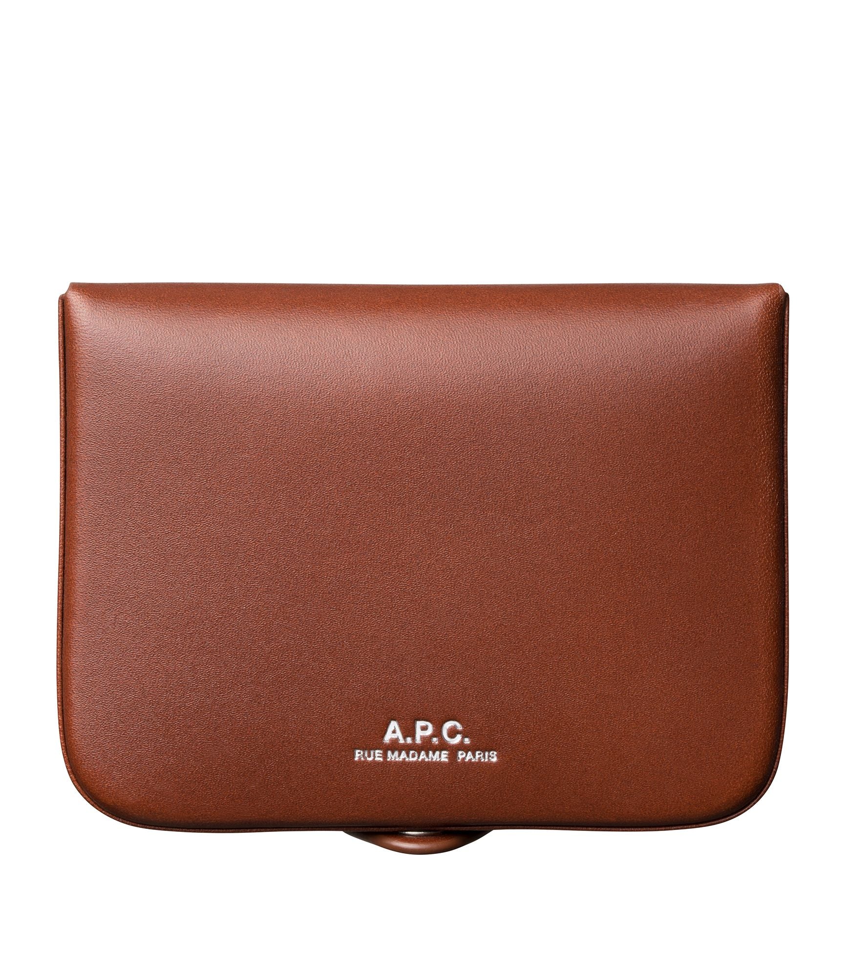 Josh coin purse - Smooth vegetable-tanned leather | A.P.C. Accessories