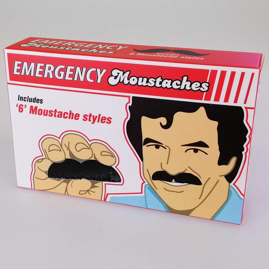 Emergency Moustache Set Of 6 Acquisitions New Zealand 1202