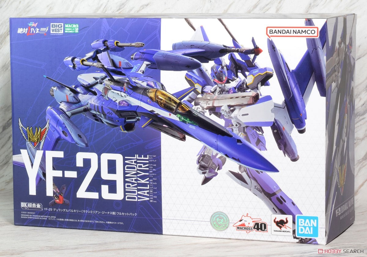 BANDAI DX超合金 YF-29 Durandal Valkyrie 麥斯機 Full Set Pack 4573102634733 Action  Figure【現貨】