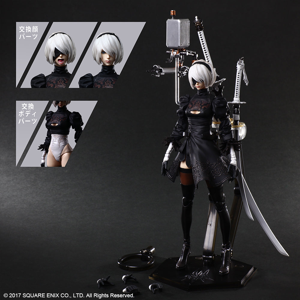 nier automata 2b deluxe play arts kai