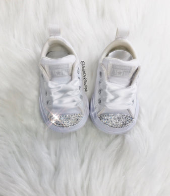 swarovski toddler converse