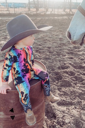 2 Fly Co LYNETTE FRANK FOOTIE - Shabby Chic West Texas