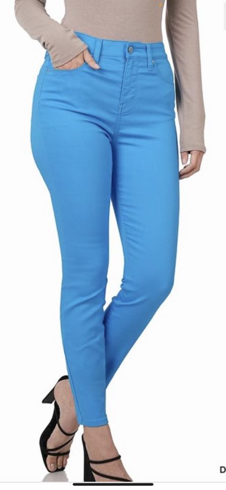 Zenana Stretch Color Jeans Skinny Fit many colors to choose from ...