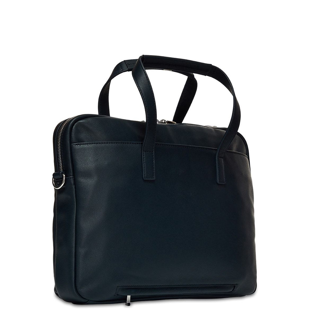 navy briefcase