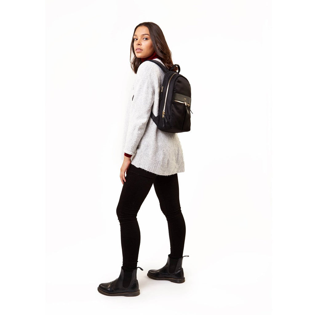 knomo black backpack