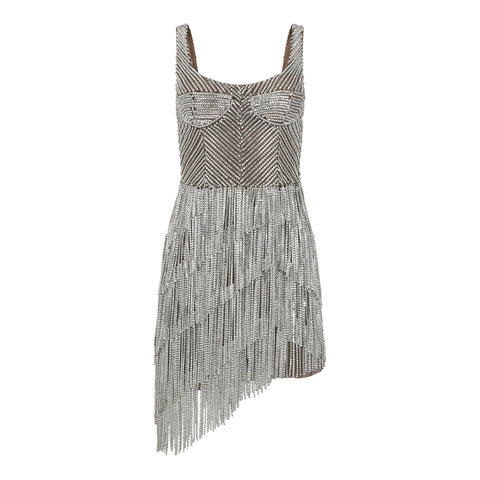 Cavanagh Baker Crystal Fringe Dress