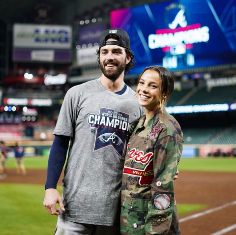 Mal Pugh and Dansby Swanson World Series Camo Jacket Braves