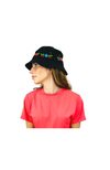 Hand Embroidered Bucket Hats- Multiple Color Options