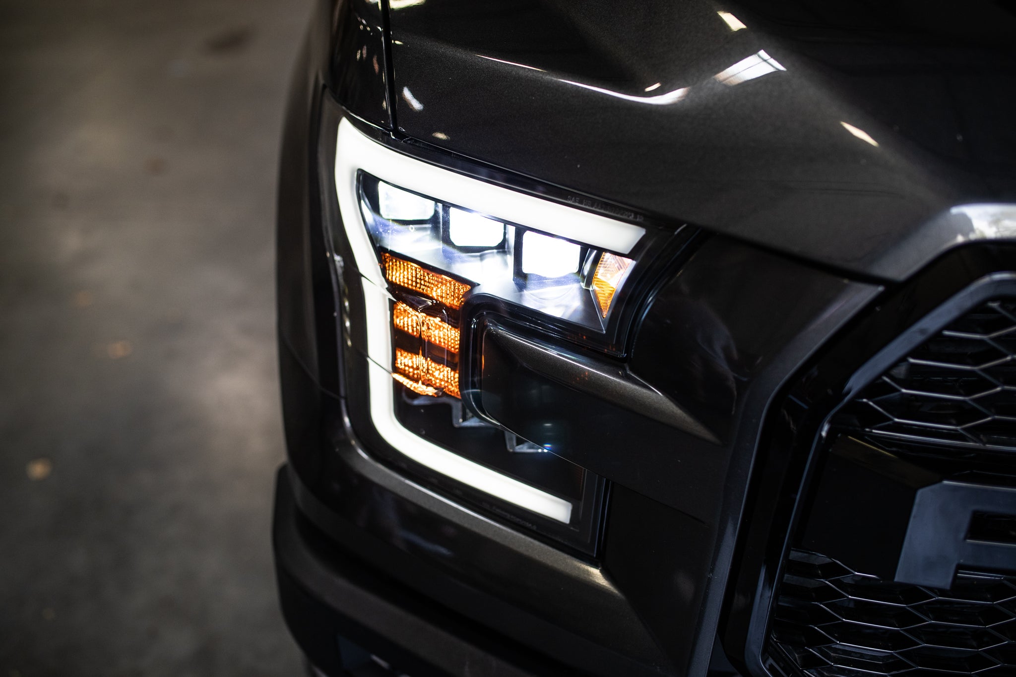 2015 2017 Ford F 150 Tri Pro Led Projectors Alpha Owls By I3