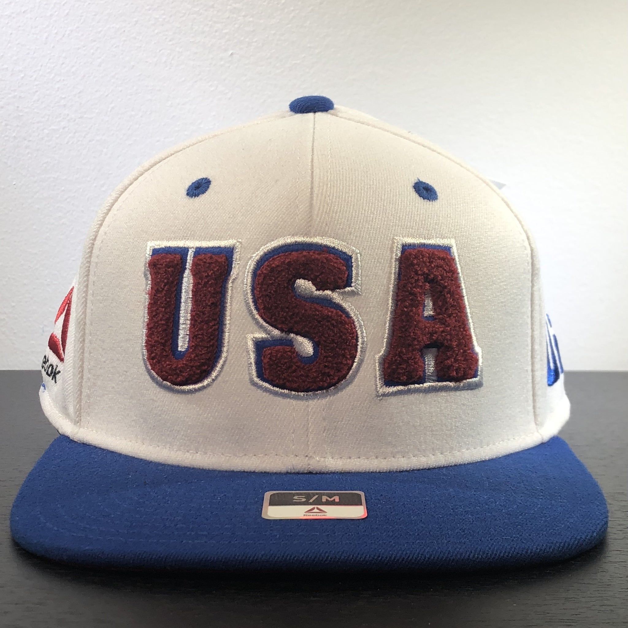 M770Z] UFC USA Hat - White Maroon | – Revel Commerce