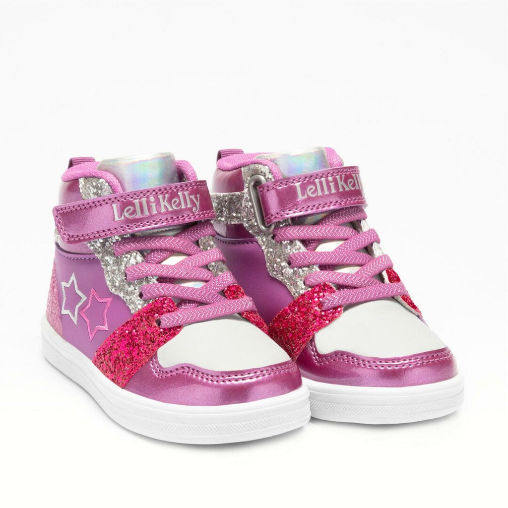 Lelli Kelly Gioiello Charm Bracelet Girls Shoes White/Pink Trainers | Sale UK 2.5 (EU 35)
