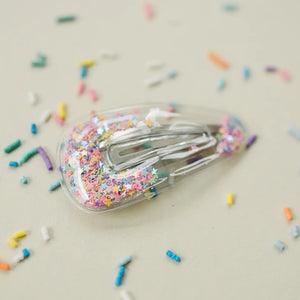 Star Confetti Hair Clip - Doodlebug's & Grow Children's Boutique