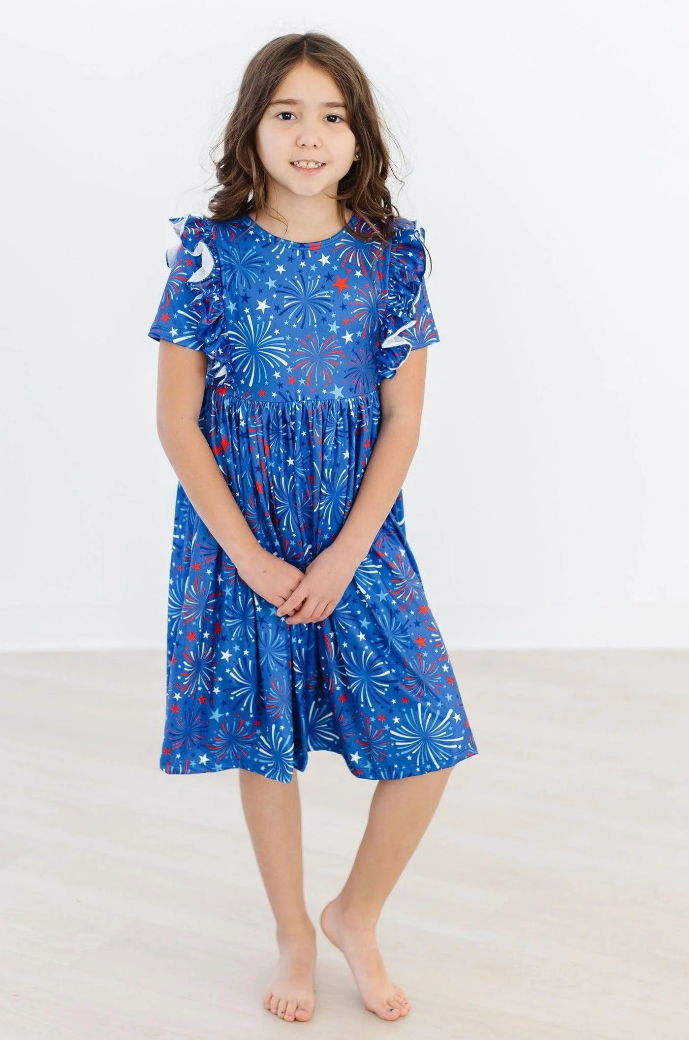 Spark-tacular Ruffle Twirl Dress