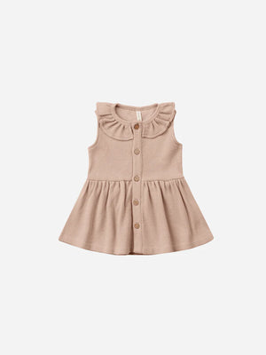 Rue Tank Dress in Blush - Doodlebug's & Grow Children's Boutique