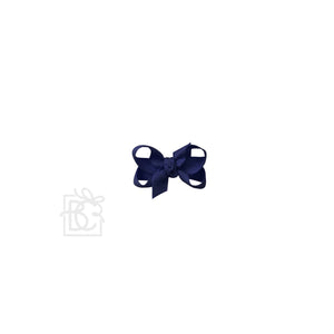 Tiny Bow in Navy - Doodlebug's & Grow Children's Boutique