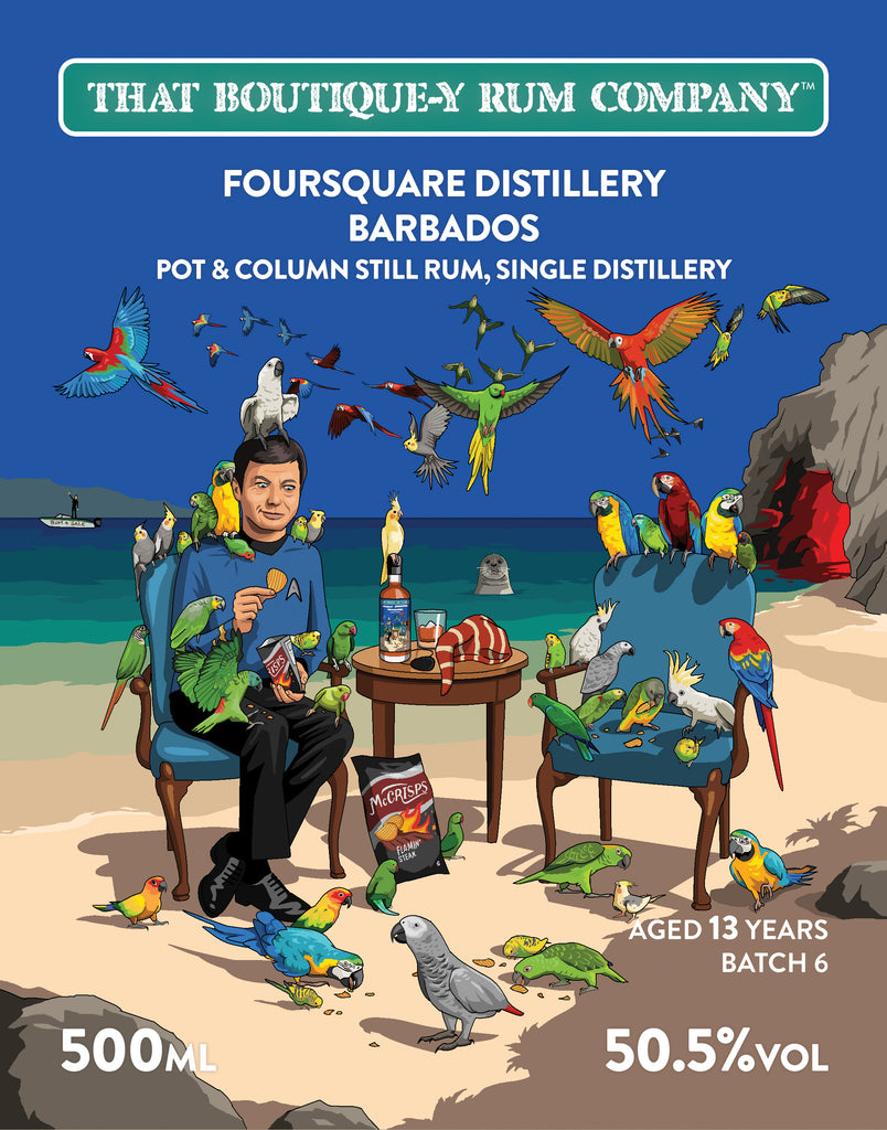 Foursquare Distillery (Barbados), Batch 6 - 13 Years Old / 50.5% ABV