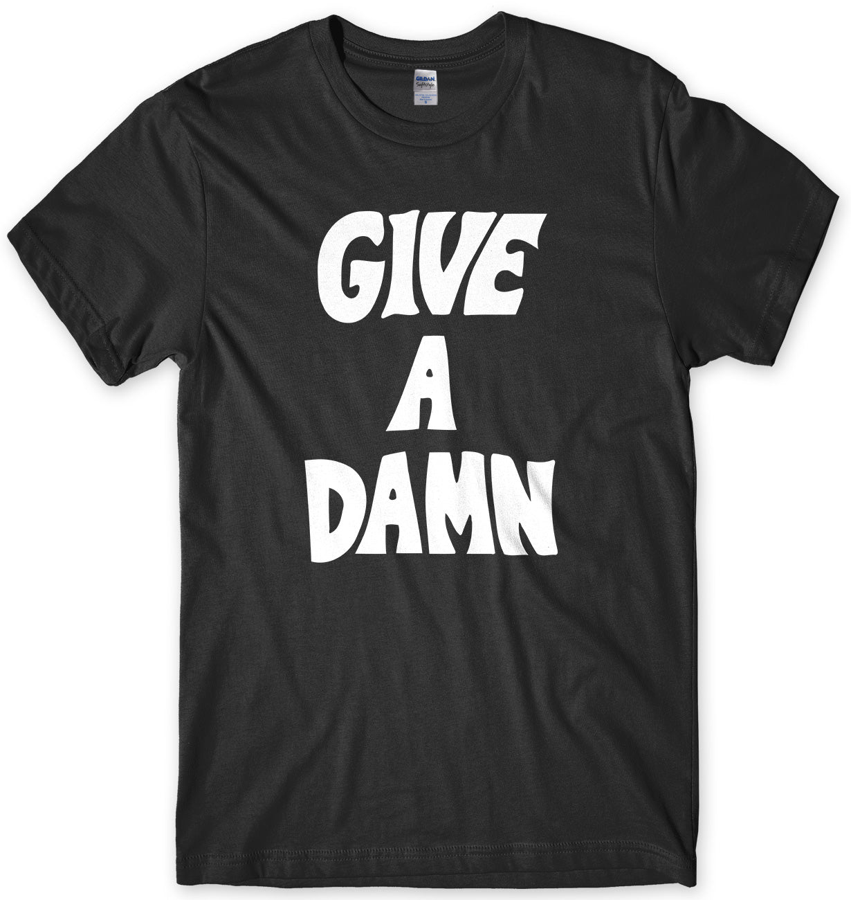 GIVE A DAMN – AS WORN BY ALEX TURNER MENS UNISEX T-SHIRT – Town Two ...