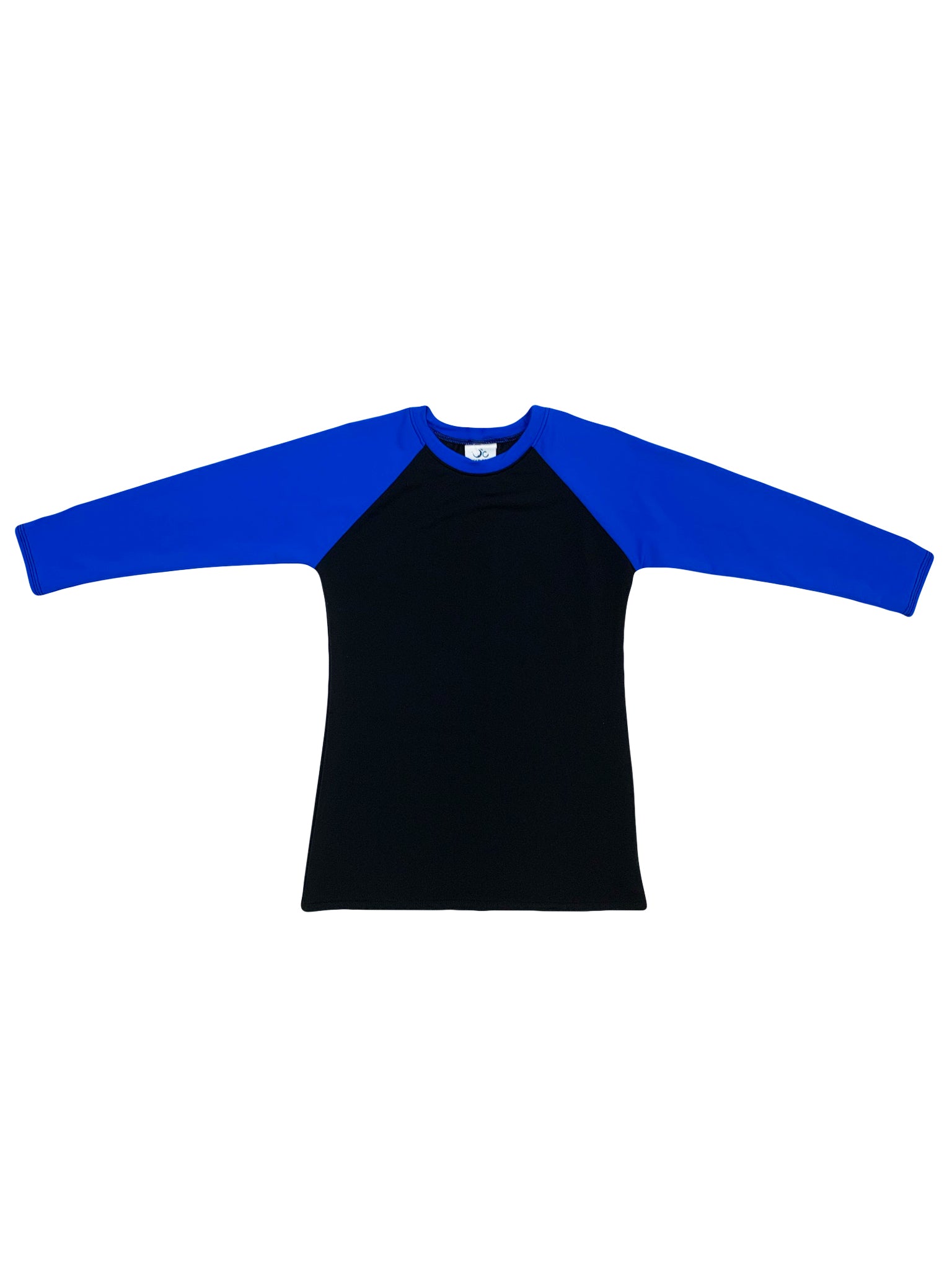 Blue Sleeve Rashguard Swim Top