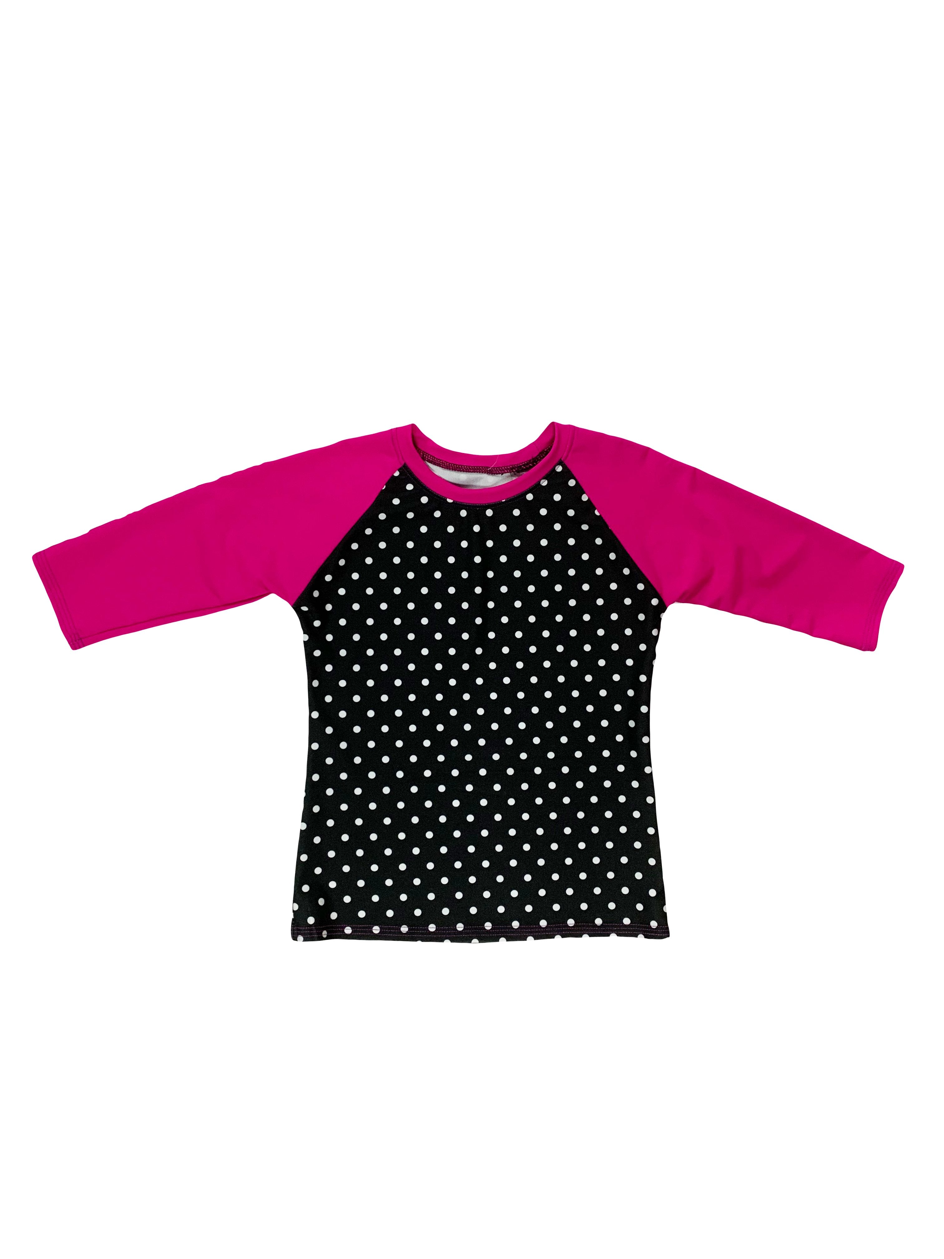 Kids Polka Dot Swim Top