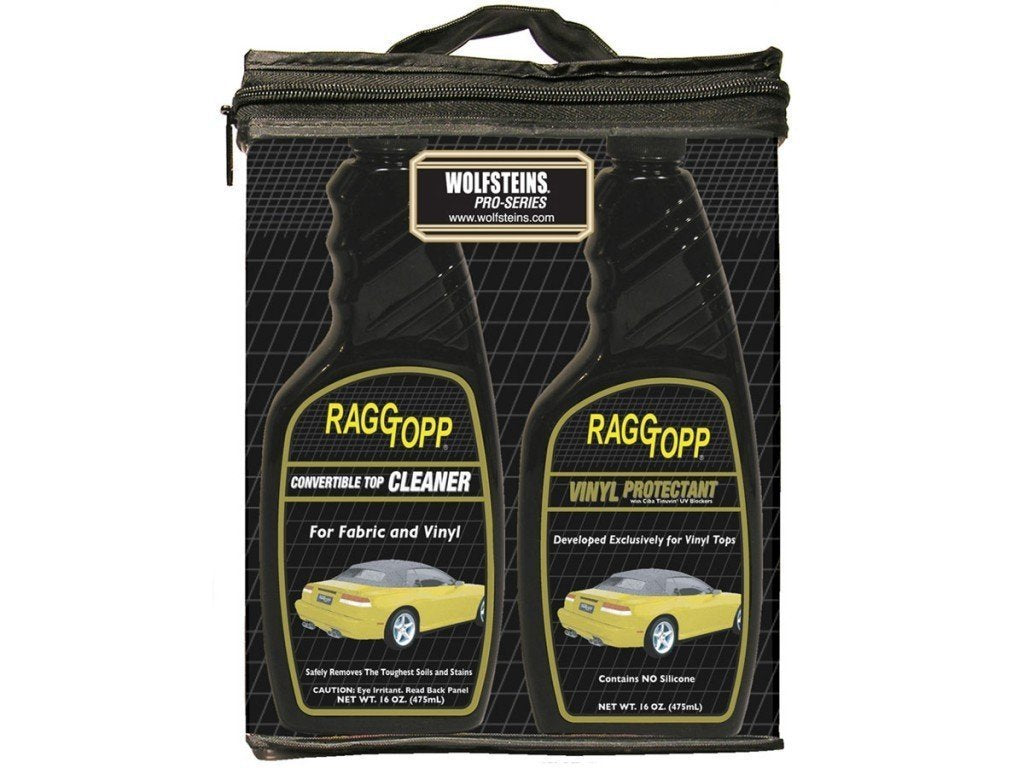 Raggtopp Convertible Top Vinyl Cleaner Protectant Kit 16 Ounce