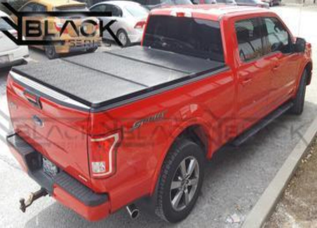 B Series Hard Tri Fold Tonneau Cover For Ford F 150 6 5ft 1997 2018