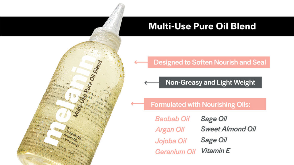 Melanin Haircare Multi-Use Pure Oil Blend