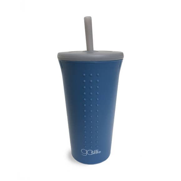 GoSili® 20oz Stackable Silicone Ocean Drinking Cups that Support Ocean