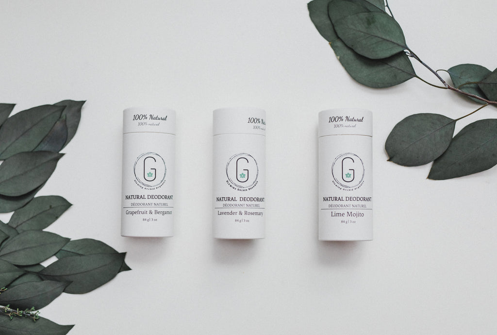 Biodegradable Paper Tube Organic Natural Deodorants