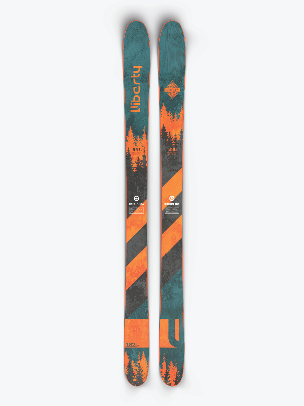 特価商品 スキー板 リバティー オリジン106＋G3 Ion バックカントリー