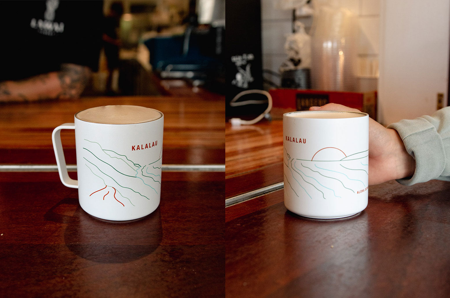 Aloha x Mizu Travel Mug