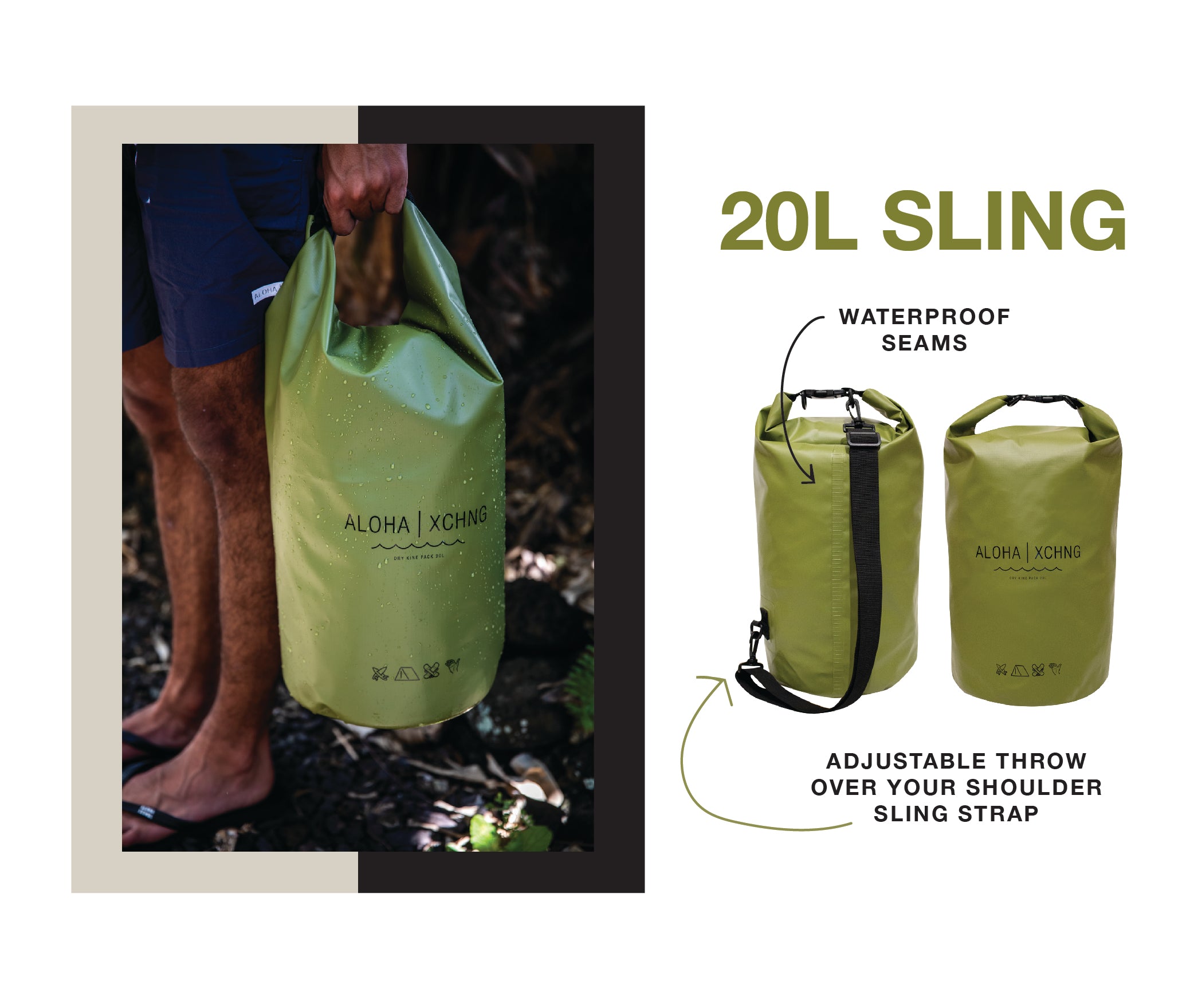 Aloha Xchng 20L Dry Bag