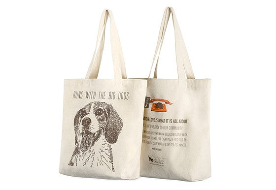 Frosty Pitbull - Louie - Tote Bag – Inkopious