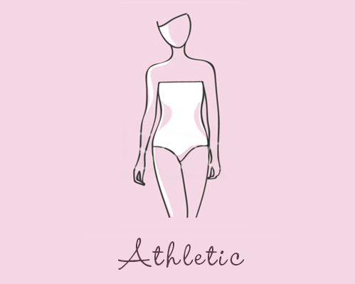 dresses for athletic body type
