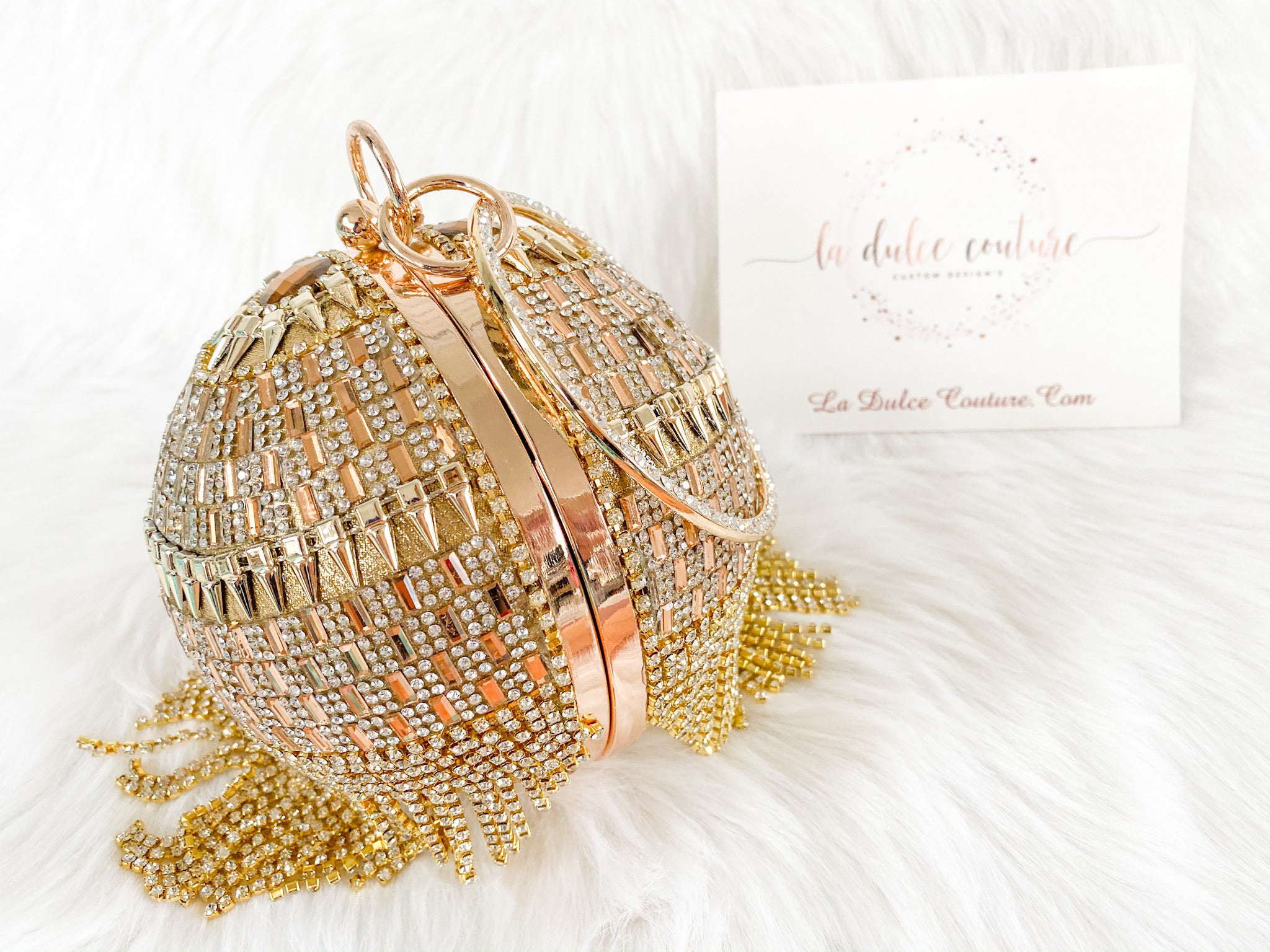 disco ball purse