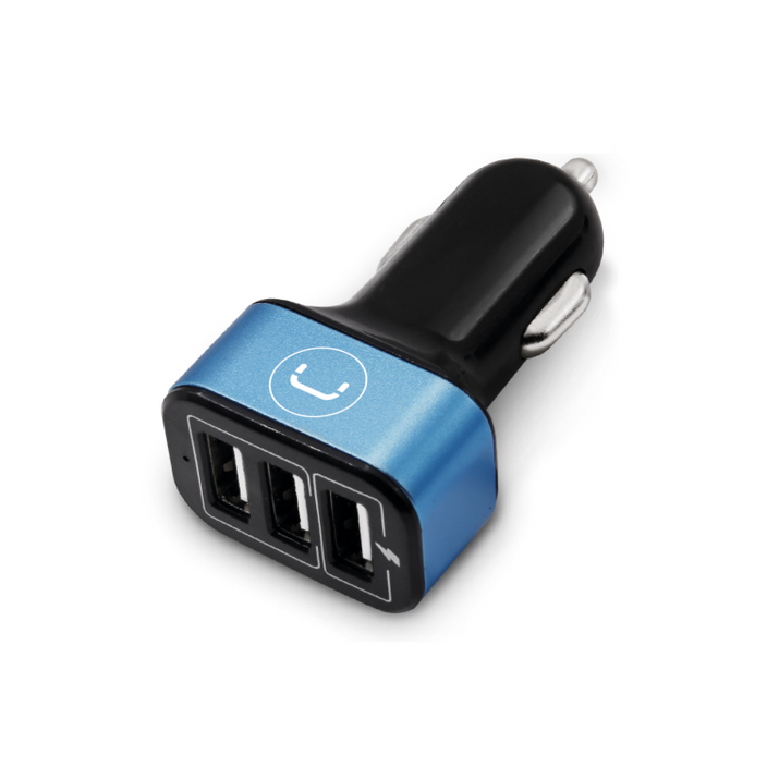 TRIPLE PORT USB CAR CHARGER | 6.0 A
