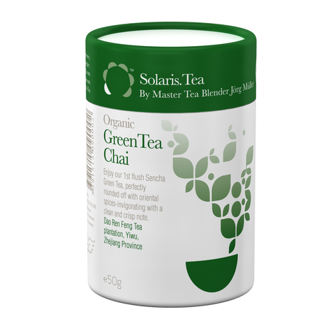 Organic Green Tea  Chai - Solaris Tea