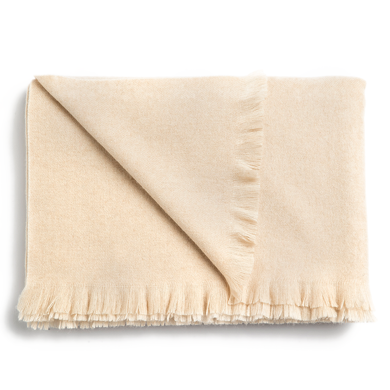 oatmeal cashmere scarf