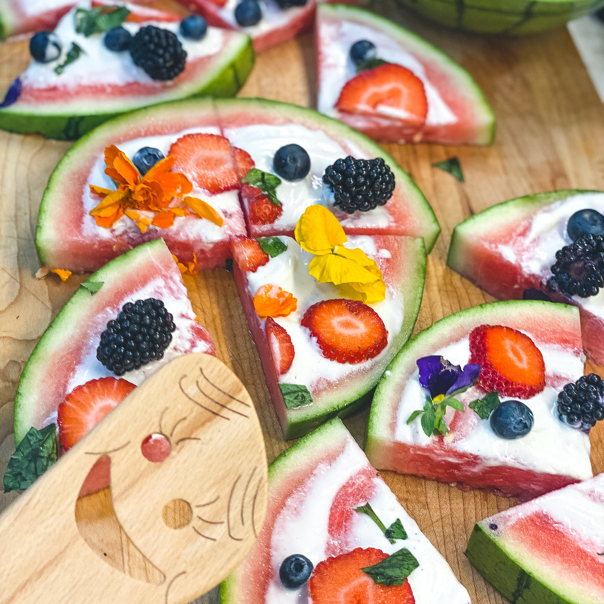 Watermelon Pizza — Pat Cooks