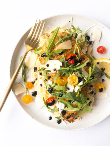 Chicken Milanese (Stovetop + Air Fryer) - Striped Spatula