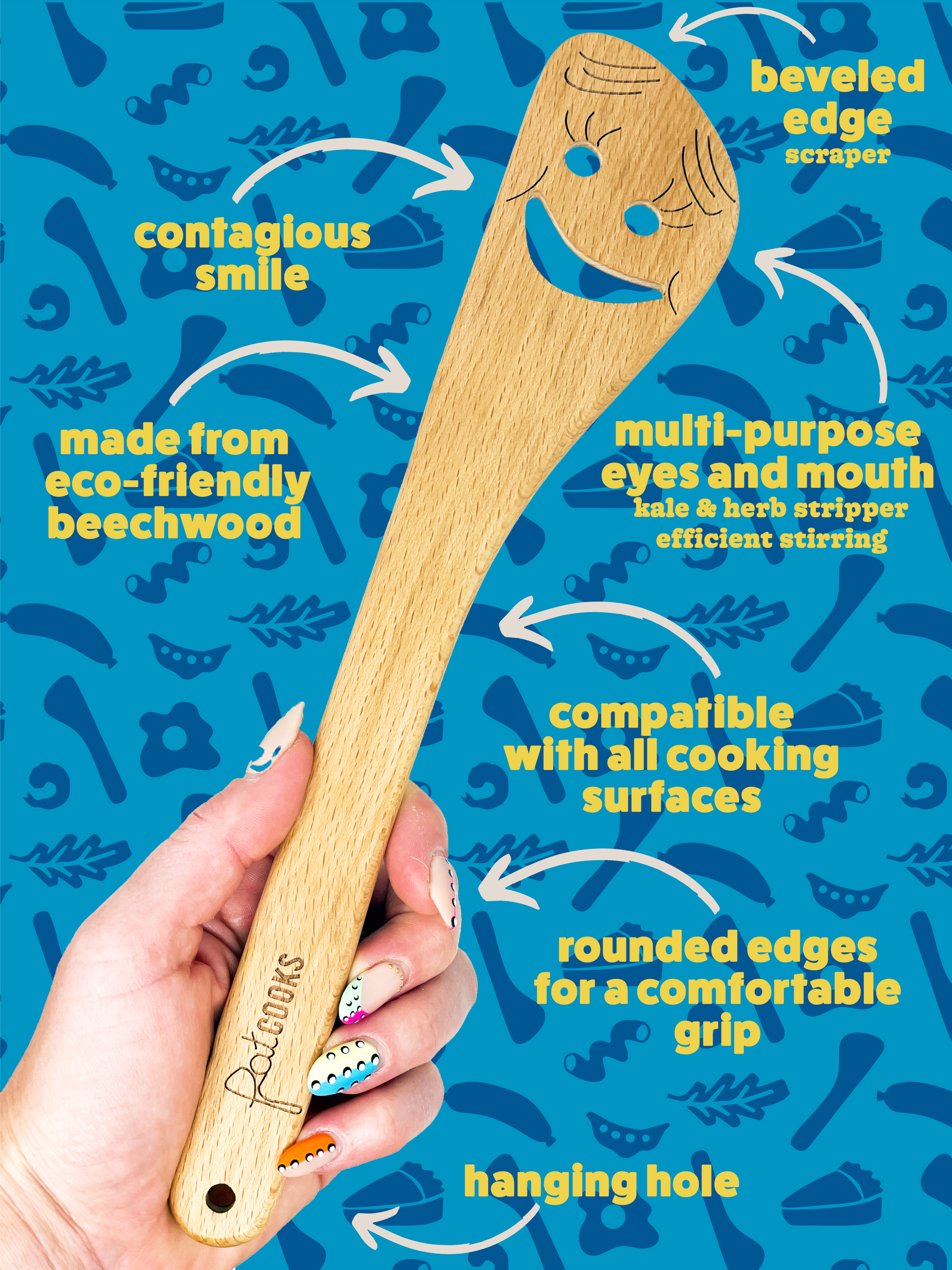 Cute Spatulas with Sayings for Baking and Gifting